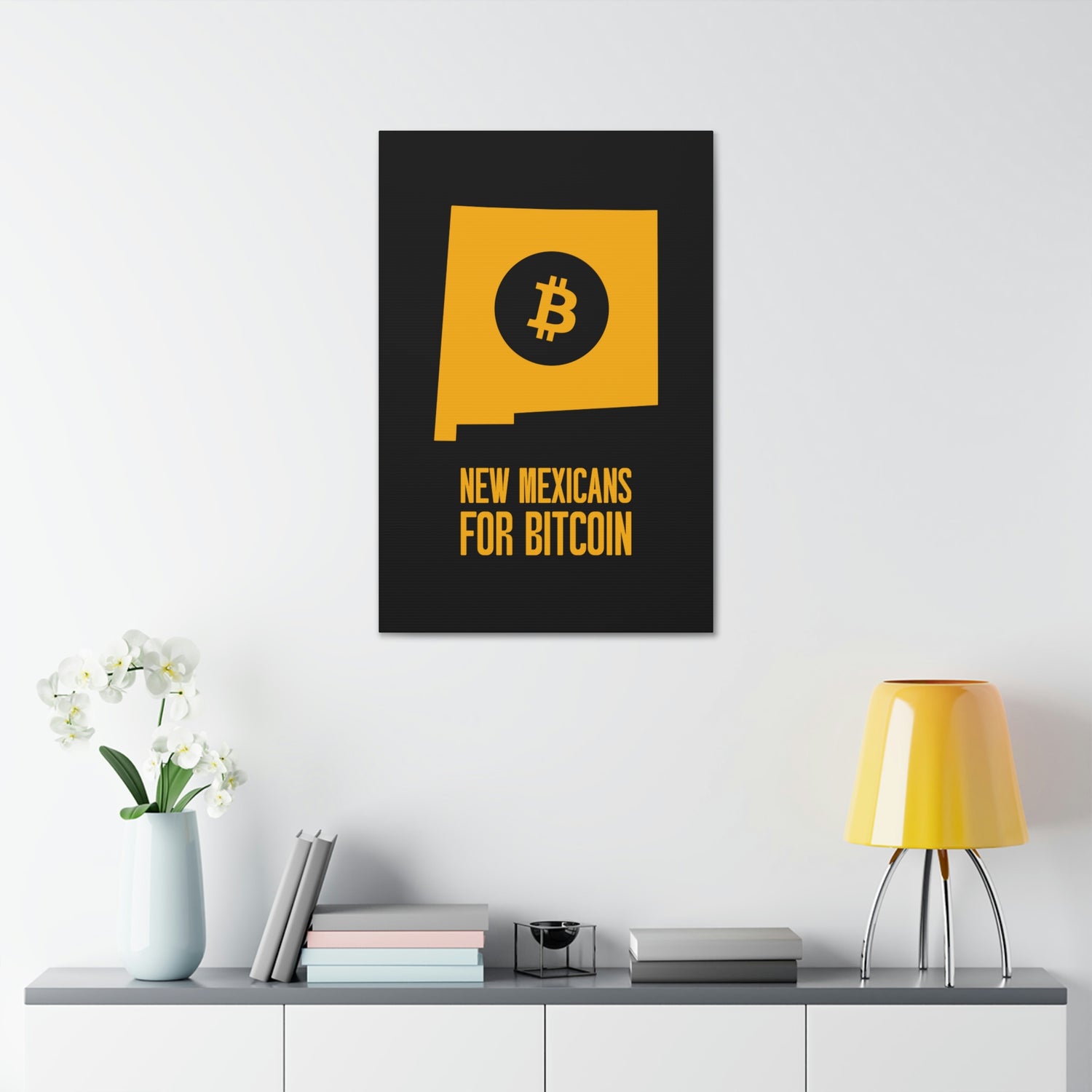 New Mexicans for Bitcoin | Wall Canvas