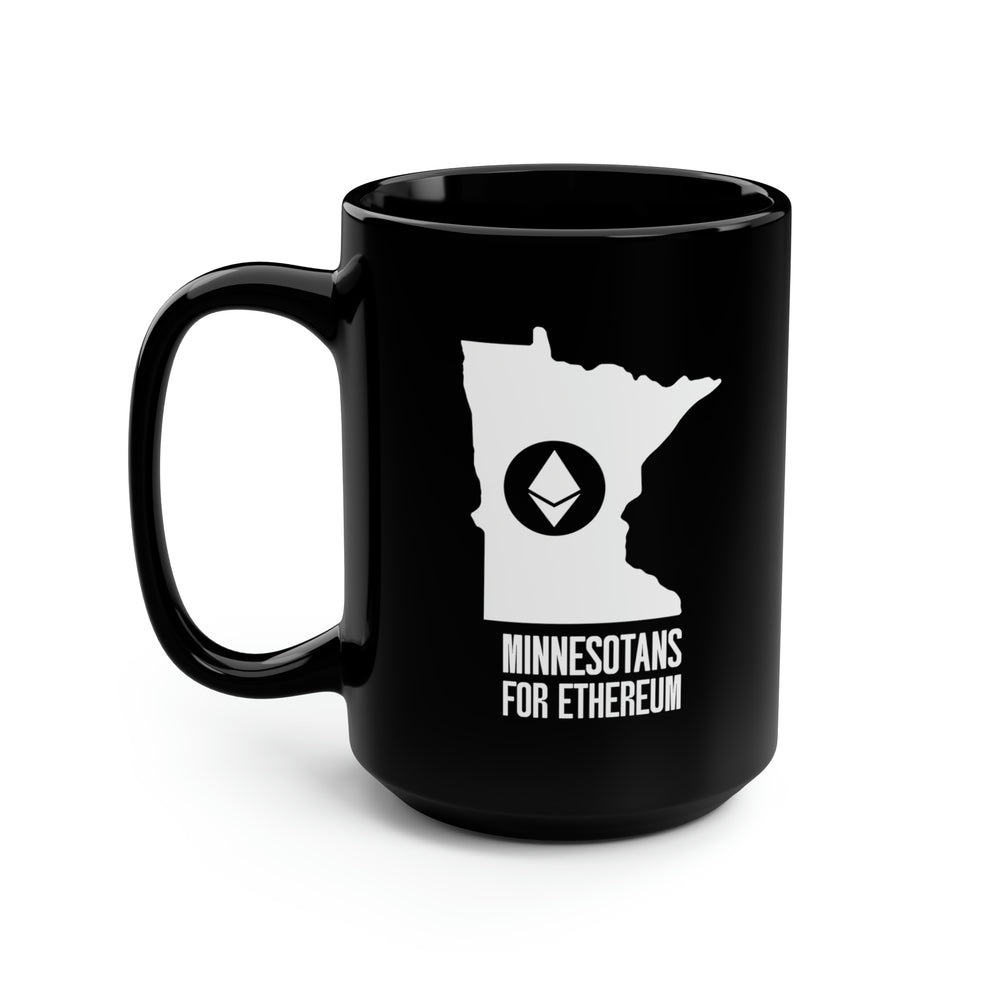 Minnesotans for Ethereum | Black Mug