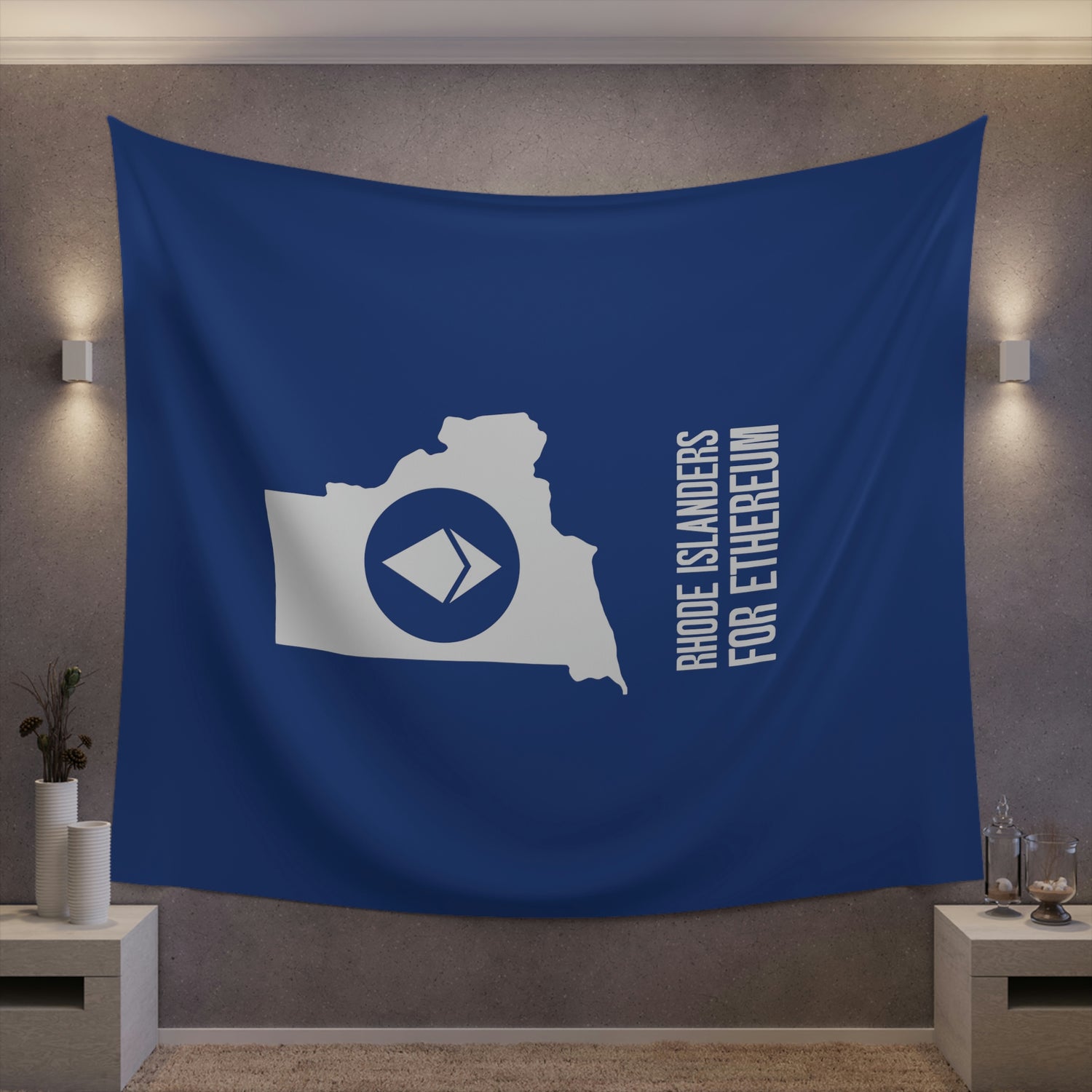 Rhode Islanders for Ethereum | Wall Tapestry