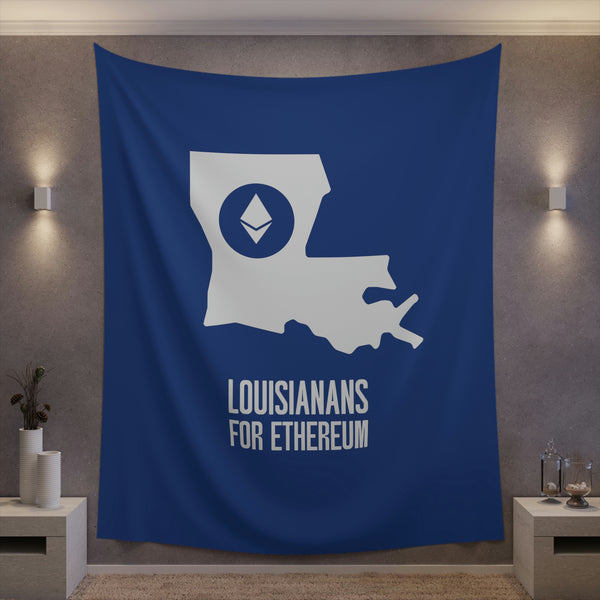 Louisianans for Ethereum | Wall Tapestry