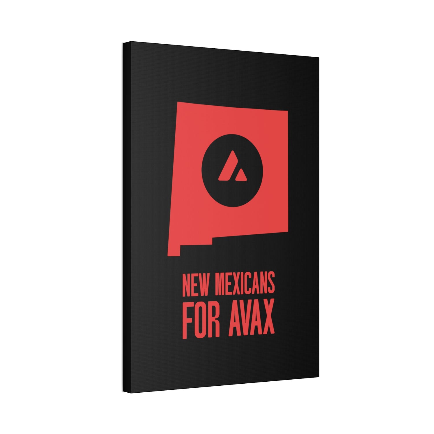 New Mexicans for Avax | Wall Canvas