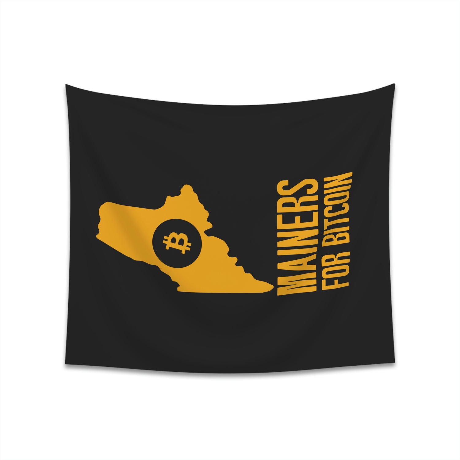 Mainers for Bitcoin | Wall Tapestry