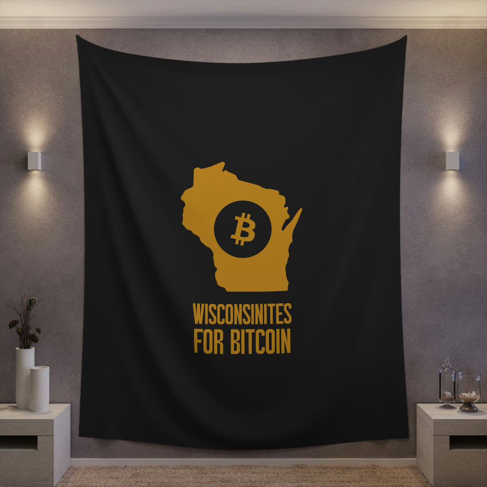 Wisconsinites for Bitcoin | Wall Tapestry