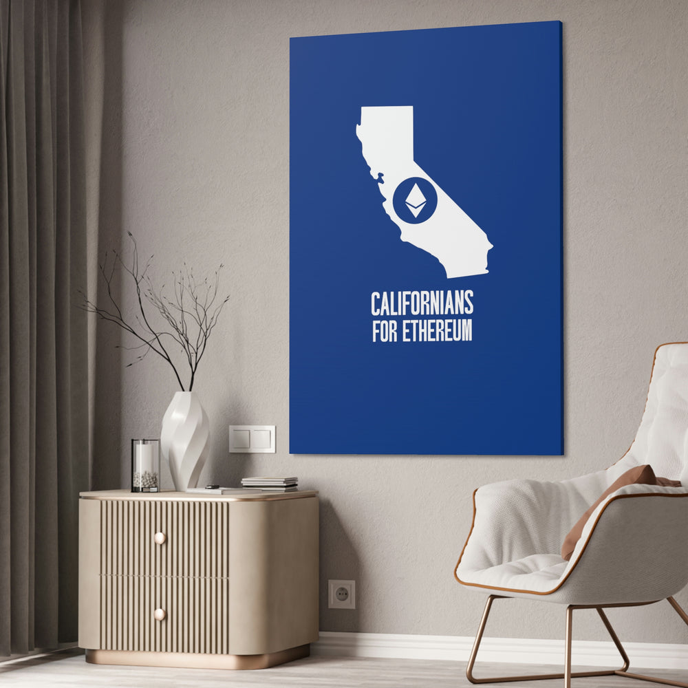 Californians for Ethereum | Wall Canvas