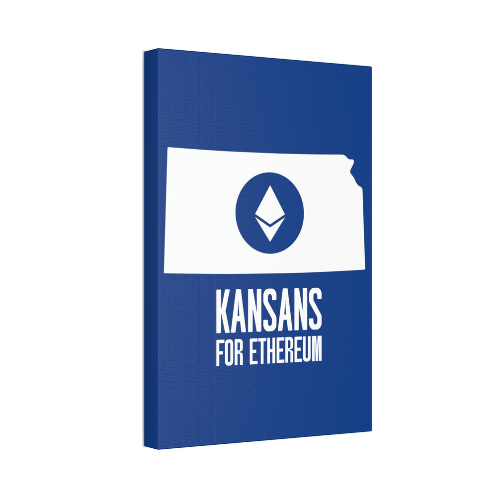 Kansans for Ethereum | Wall Canvas