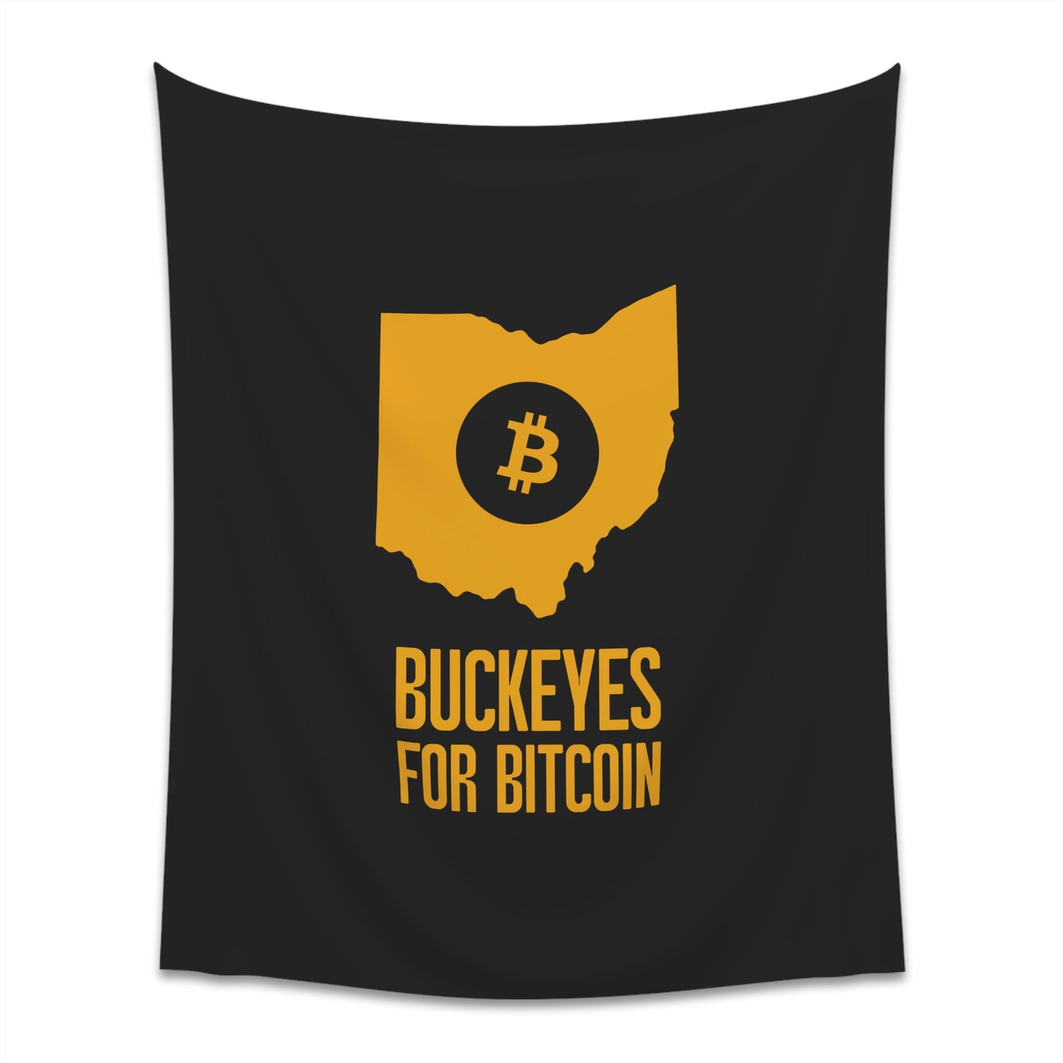 Buckeyes for Bitcoin | Wall Tapestry