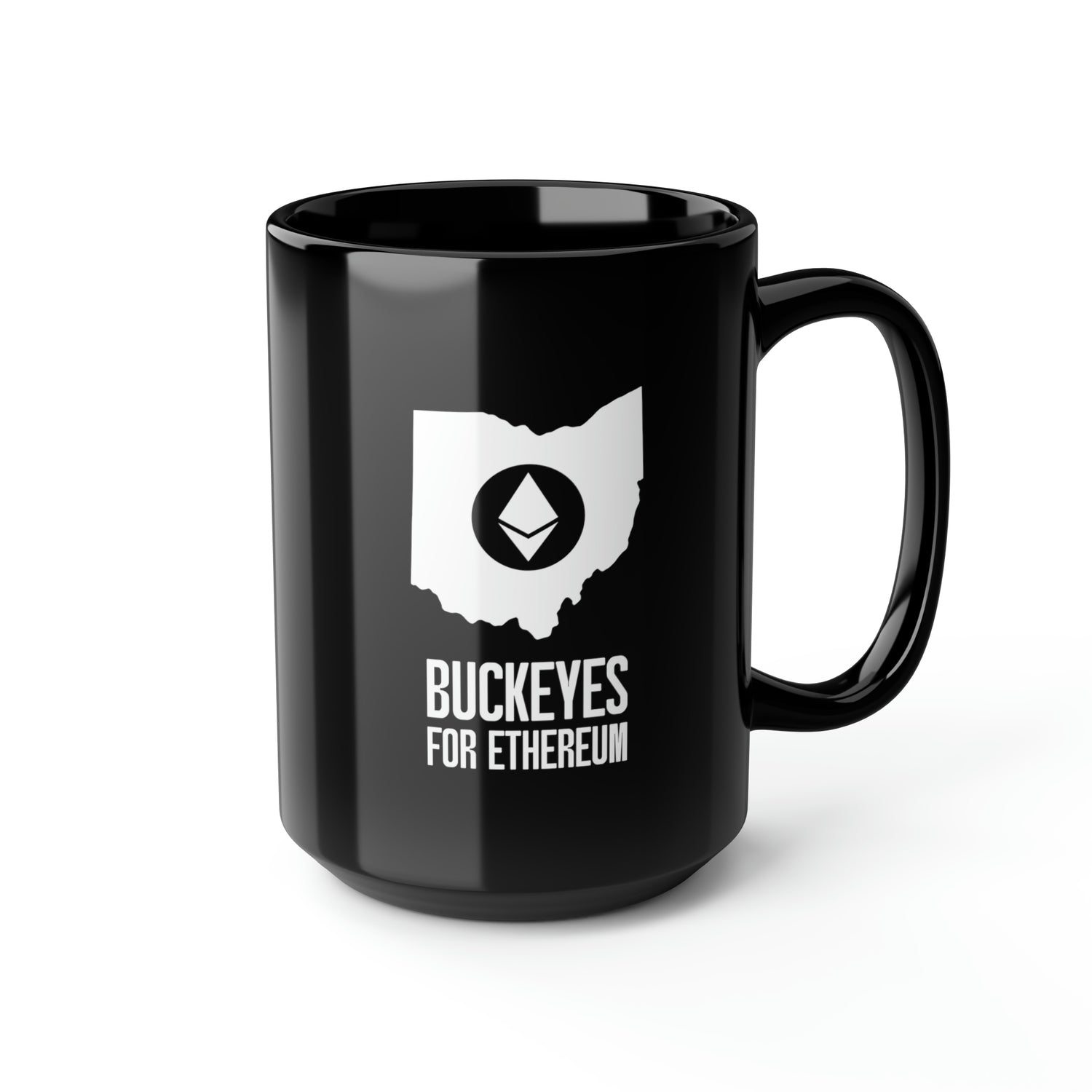 Buckeyes for Ethereum | Black Mug