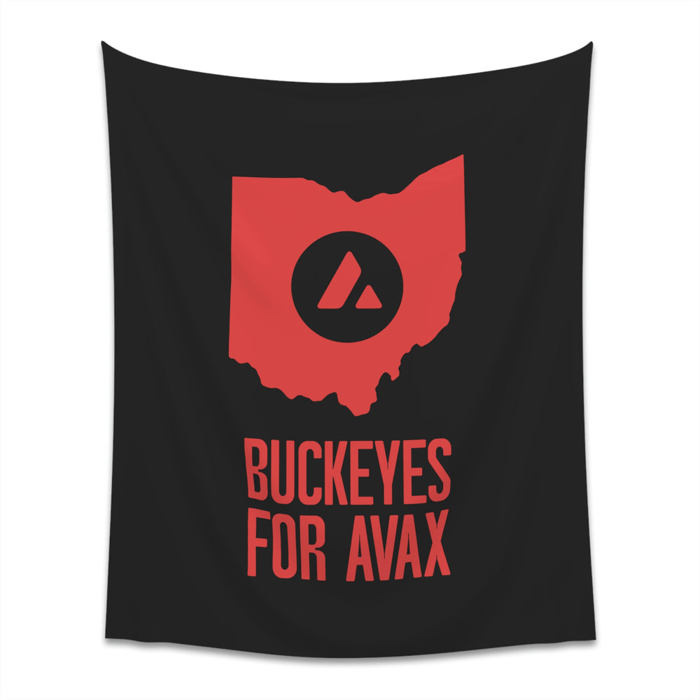 Buckeyes for Avax | Wall Tapestry