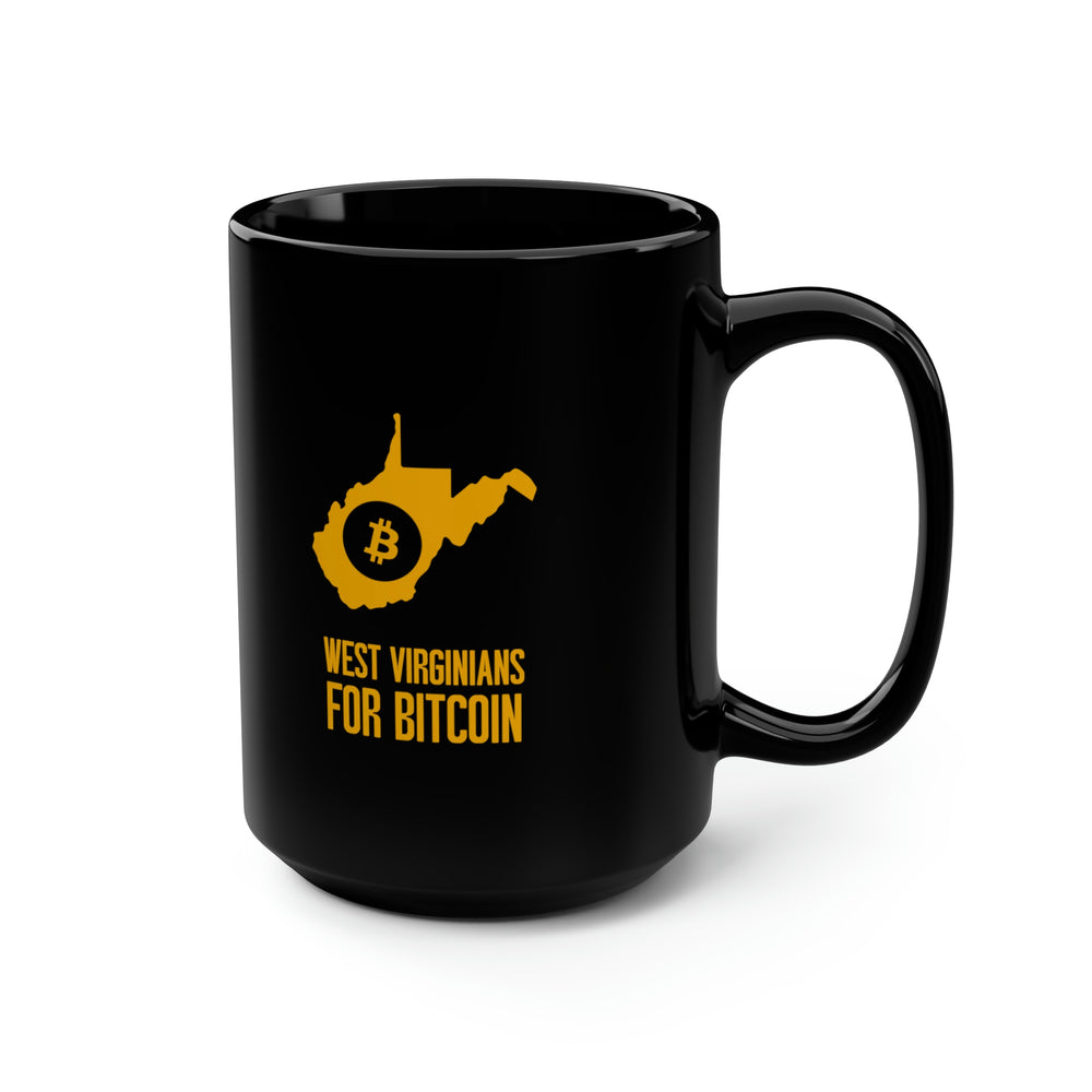 West Virginians for Bitcoin | Black Mug