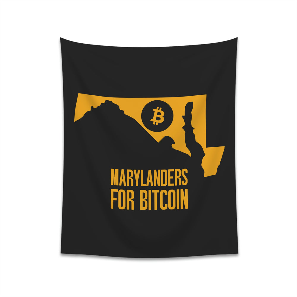 Marylanders for Bitcoin | Wall Tapestry