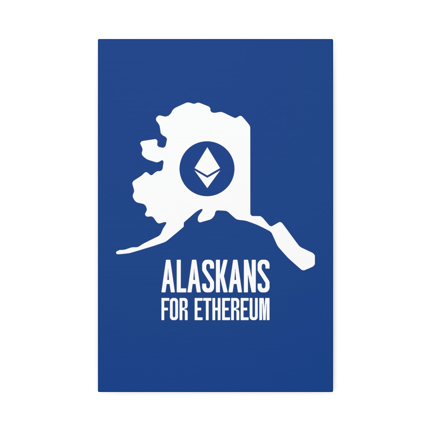 Alaskans for Ethereum | Wall Canvas