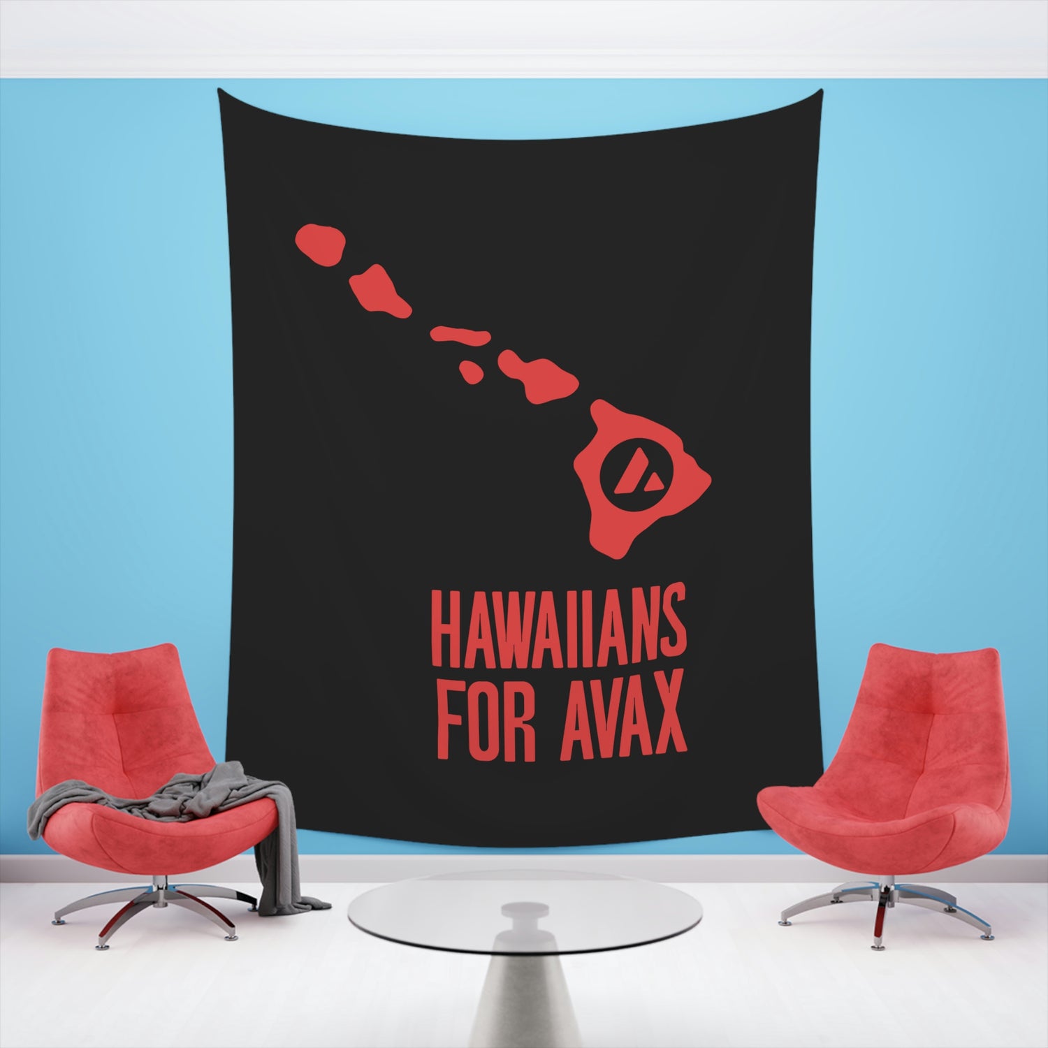 Hawaiians for Avax | Wall Tapestry