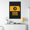 Kansans for Bitcoin | Wall Canvas