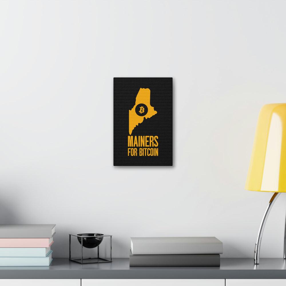 Mainers for Bitcoin | Wall Canvas