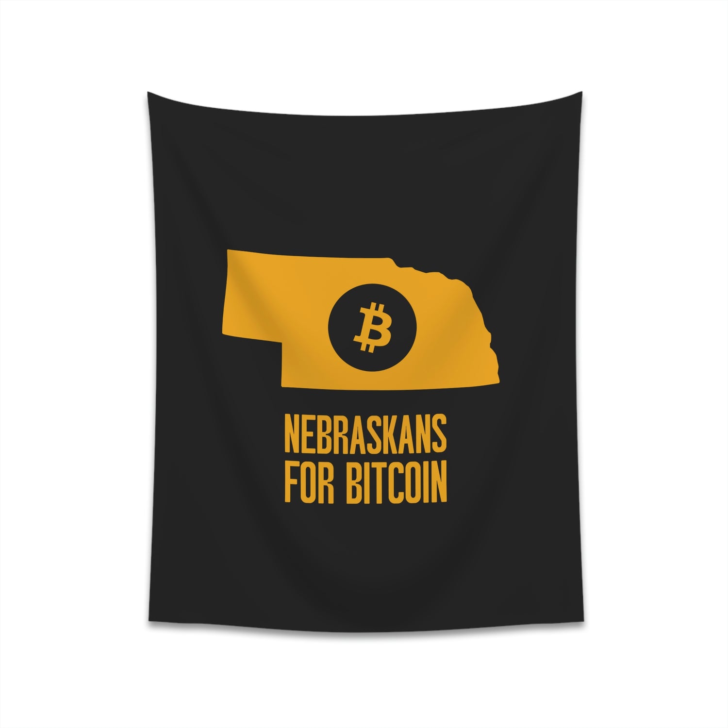 Nebraskans for Bitcoin | Wall Tapestry