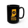 Hoosiers for Bitcoin | Black Mug