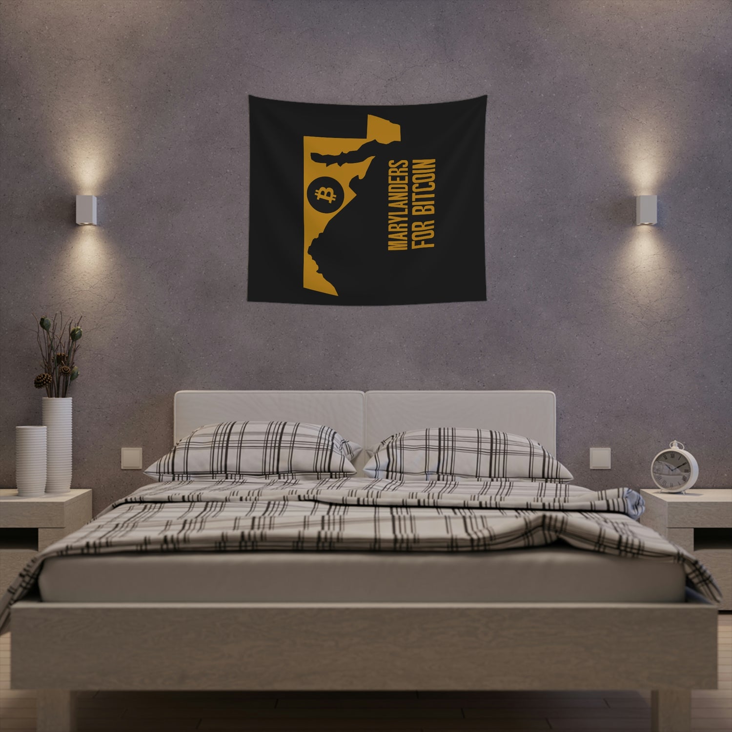 Marylanders for Bitcoin | Wall Tapestry