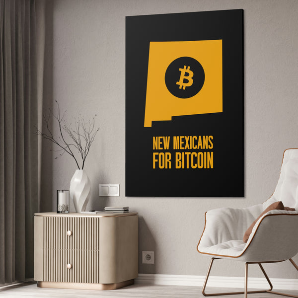 New Mexicans for Bitcoin | Wall Canvas