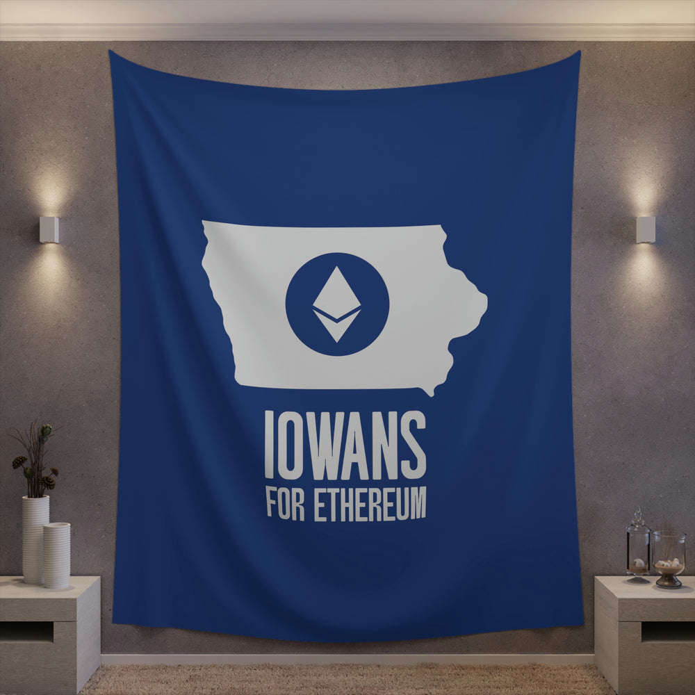 Iowans for Ethereum | Wall Tapestry