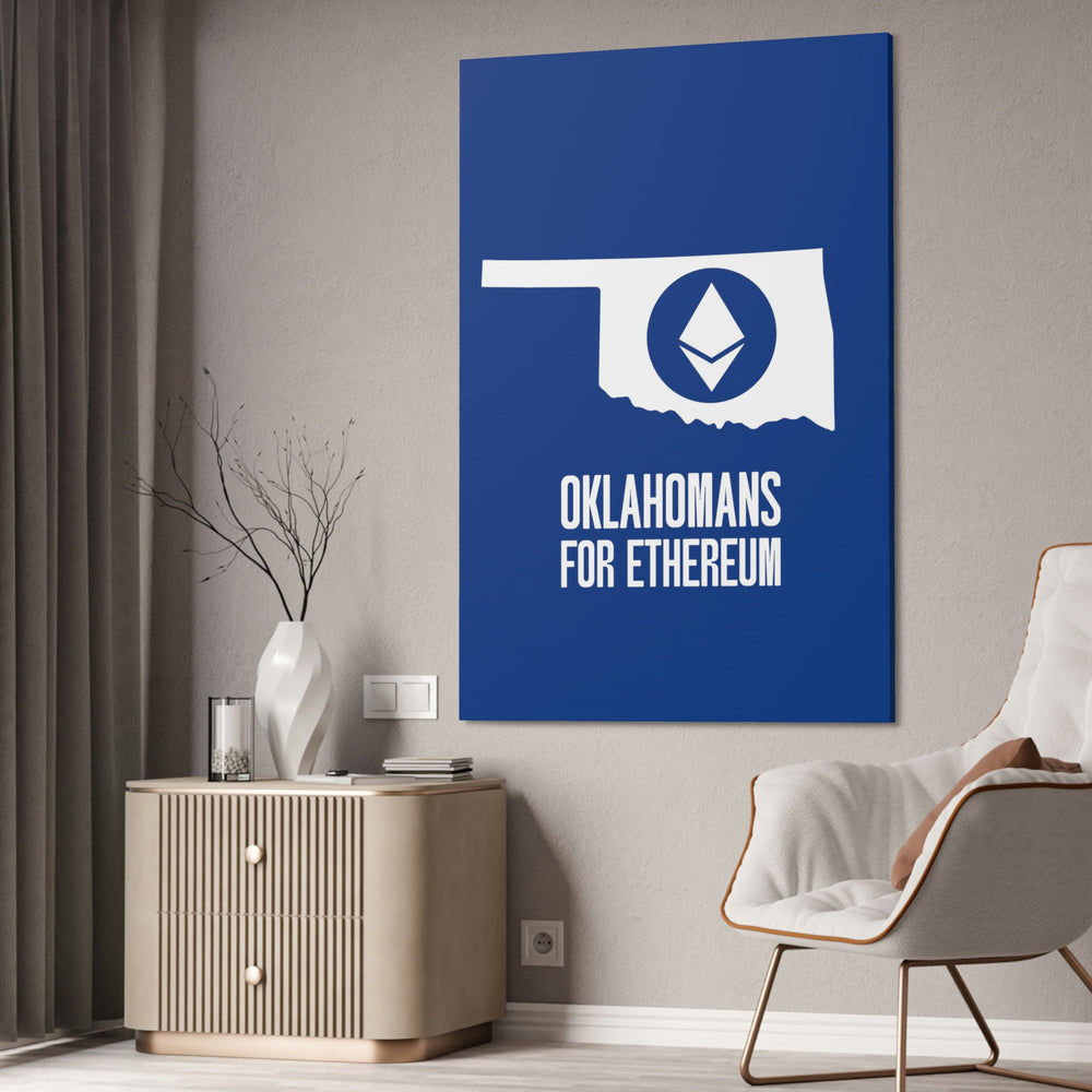 Oklahomans for Ethereum | Wall Canvas