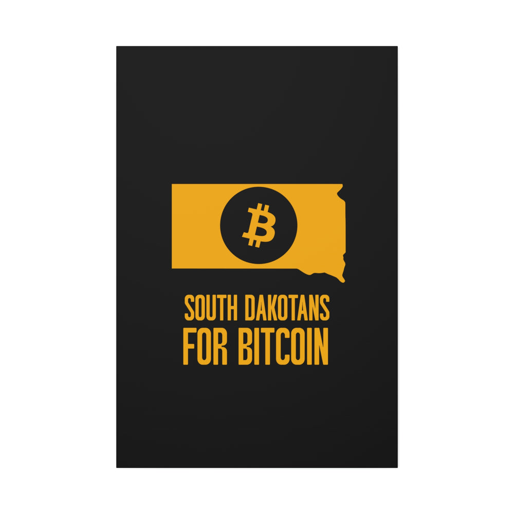 South Dakotans for Bitcoin | Wall Canvas