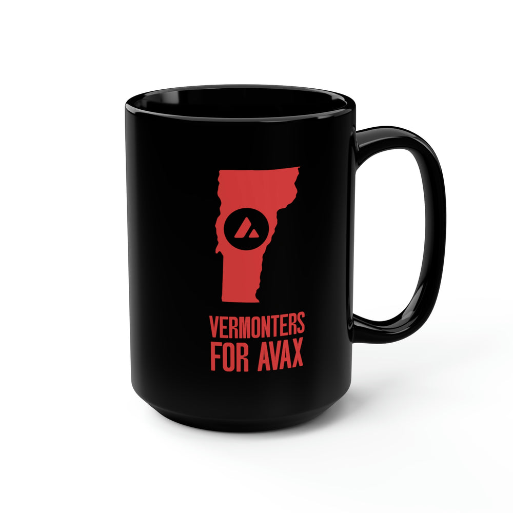 Vermonters for Avax | Black Mug