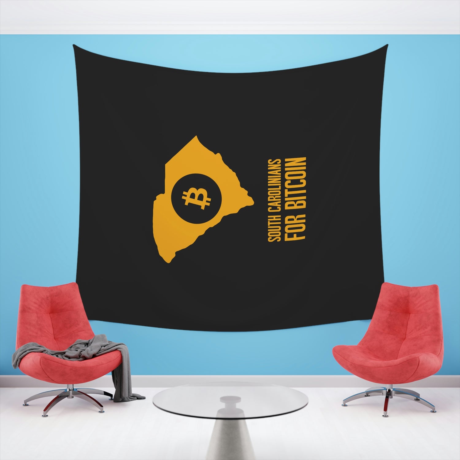 South Carolinians for Bitcoin | Wall Tapestry