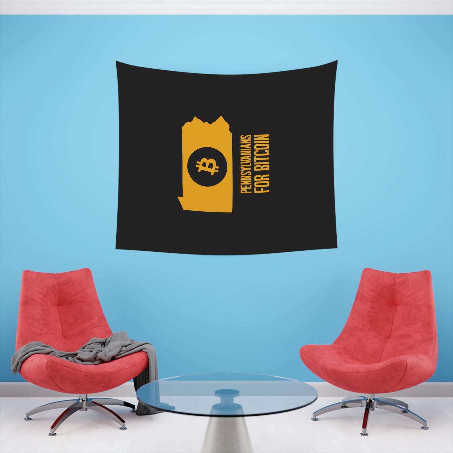 Pennsylvanians for Bitcoin | Wall Tapestry