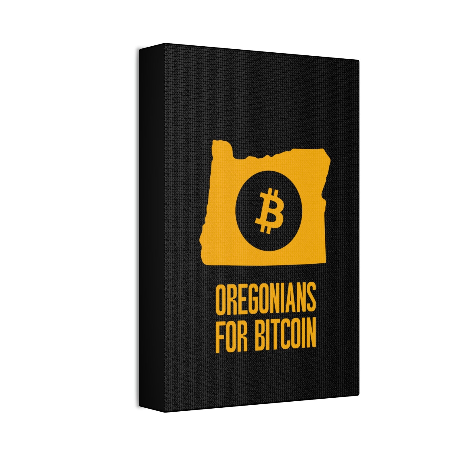 Oregonians for Bitcoin | Wall Canvas