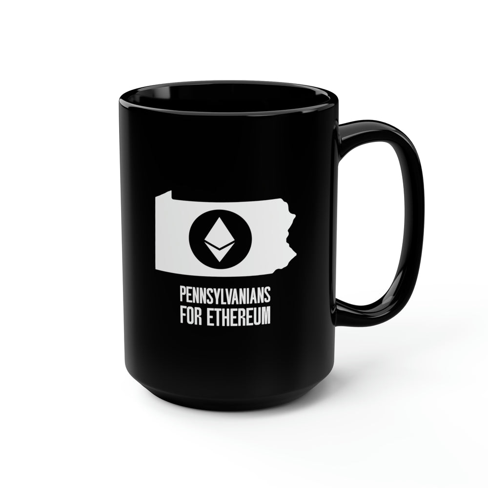 Pennsylvanians for Ethereum | Black Mug