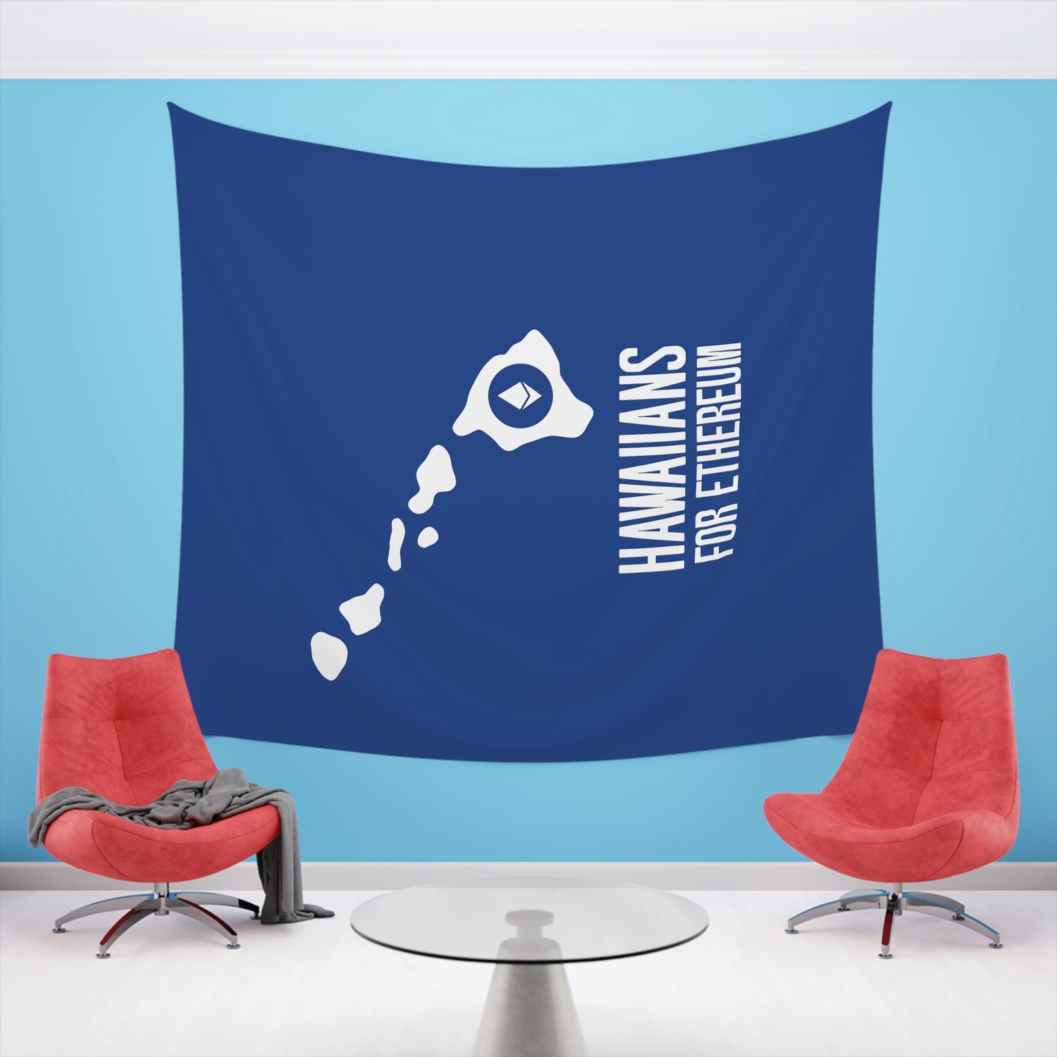 Hawaiians for Ethereum | Wall Tapestry