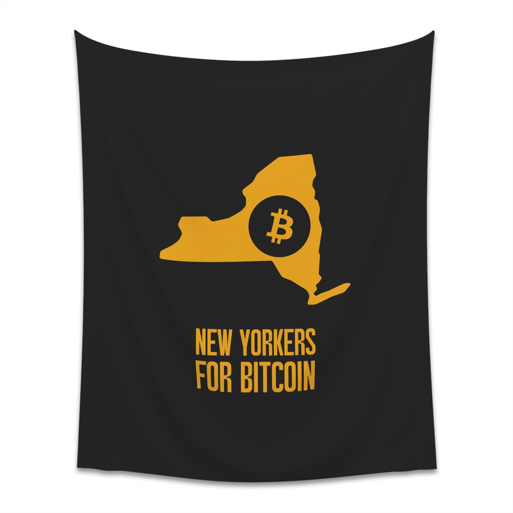 New Yorkers for Bitcoin | Wall Tapestry