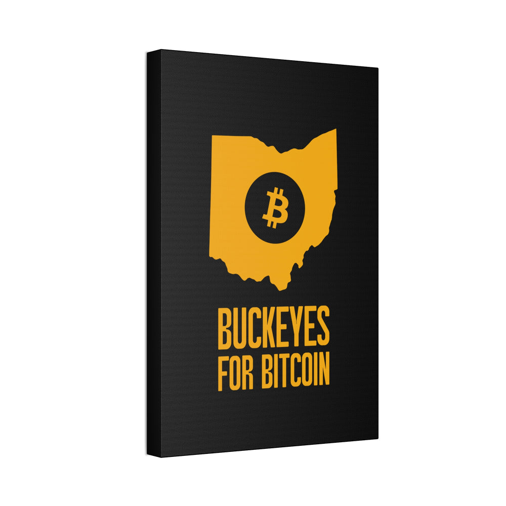 Buckeyes for Bitcoin | Wall Canvas