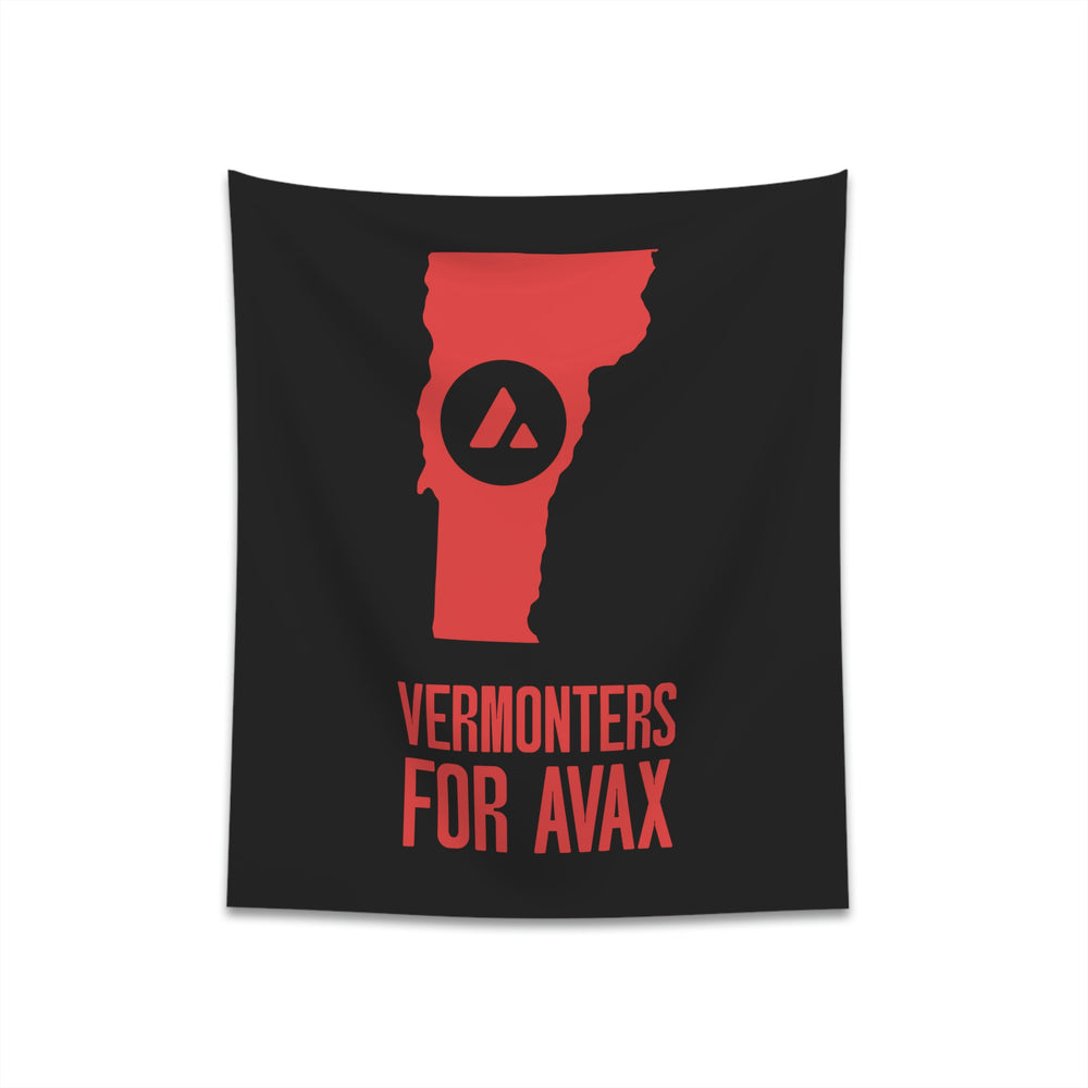 Vermonters for Avax | Wall Tapestry