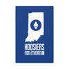 Hoosiers for Ethereum | Wall Canvas