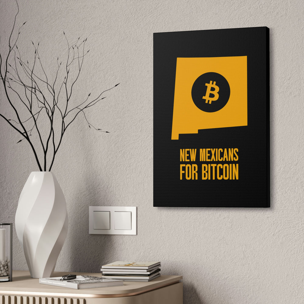 New Mexicans for Bitcoin | Wall Canvas