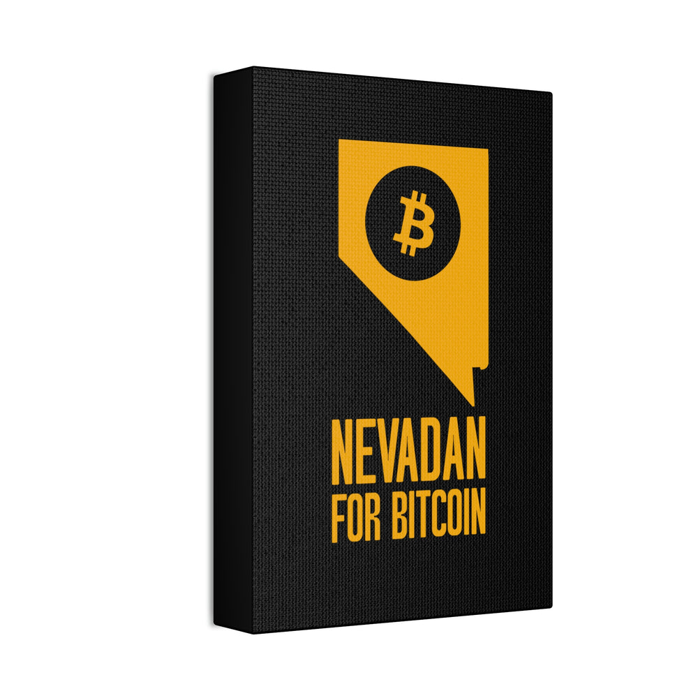 Nevadan for Bitcoin | Wall Canvas