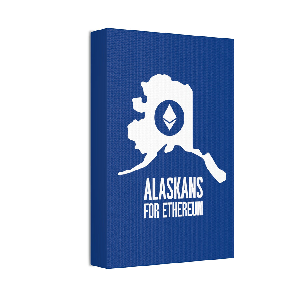 Alaskans for Ethereum | Wall Canvas