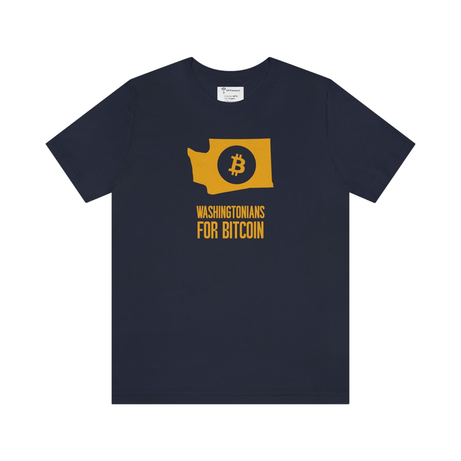 Washingtonians State for Bitcoin | T-Shirt