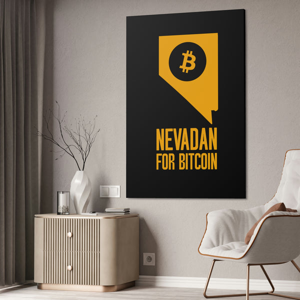 Nevadans for Bitcoin | Wall Canvas