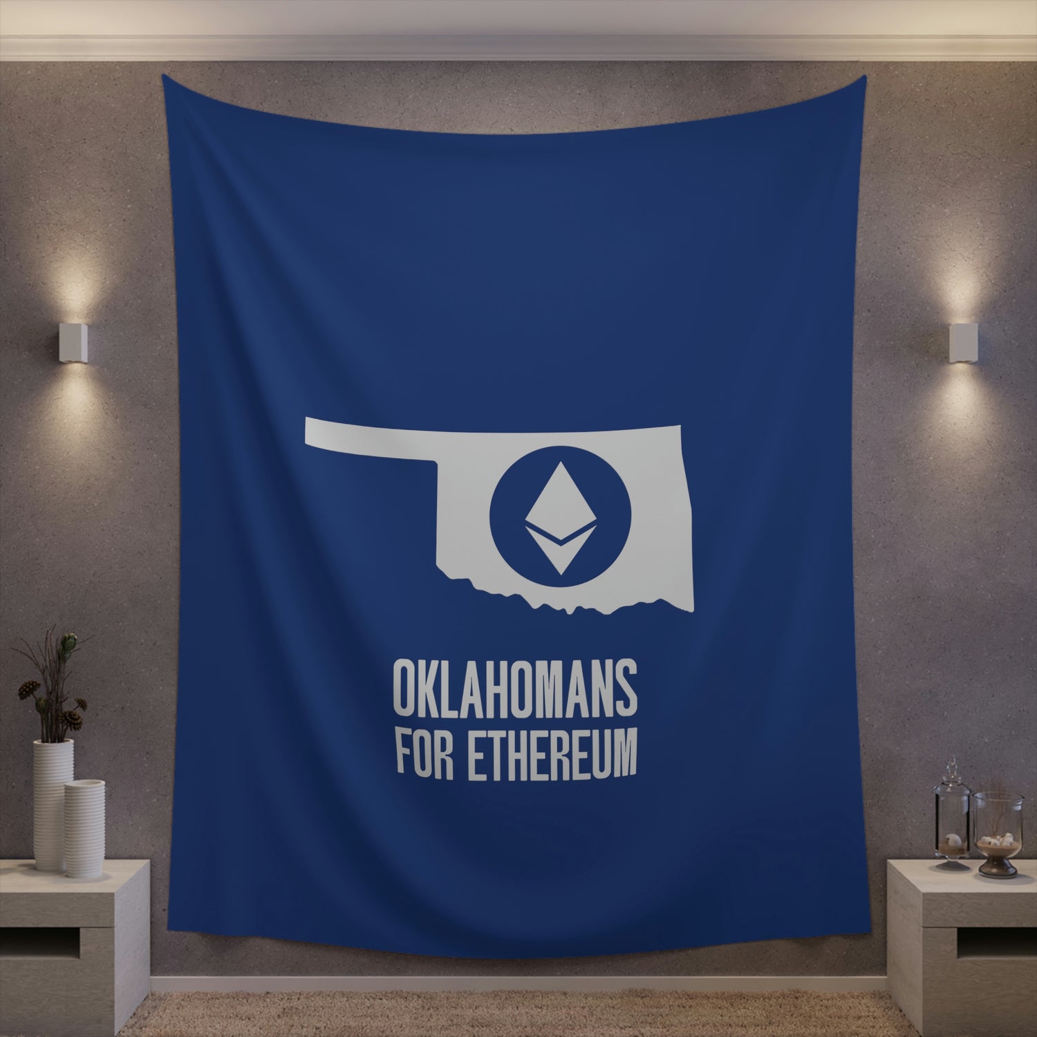 Oklahomans for Ethereum | Wall Tapestry