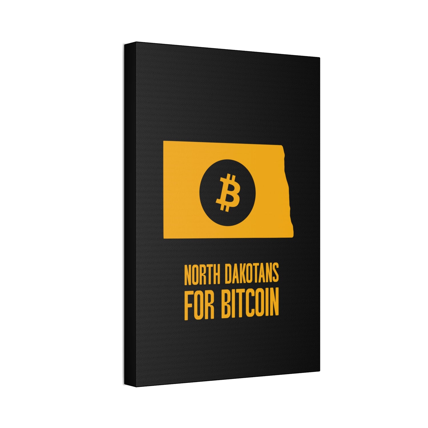 North Dakotans for Bitcoin | Wall Canvas