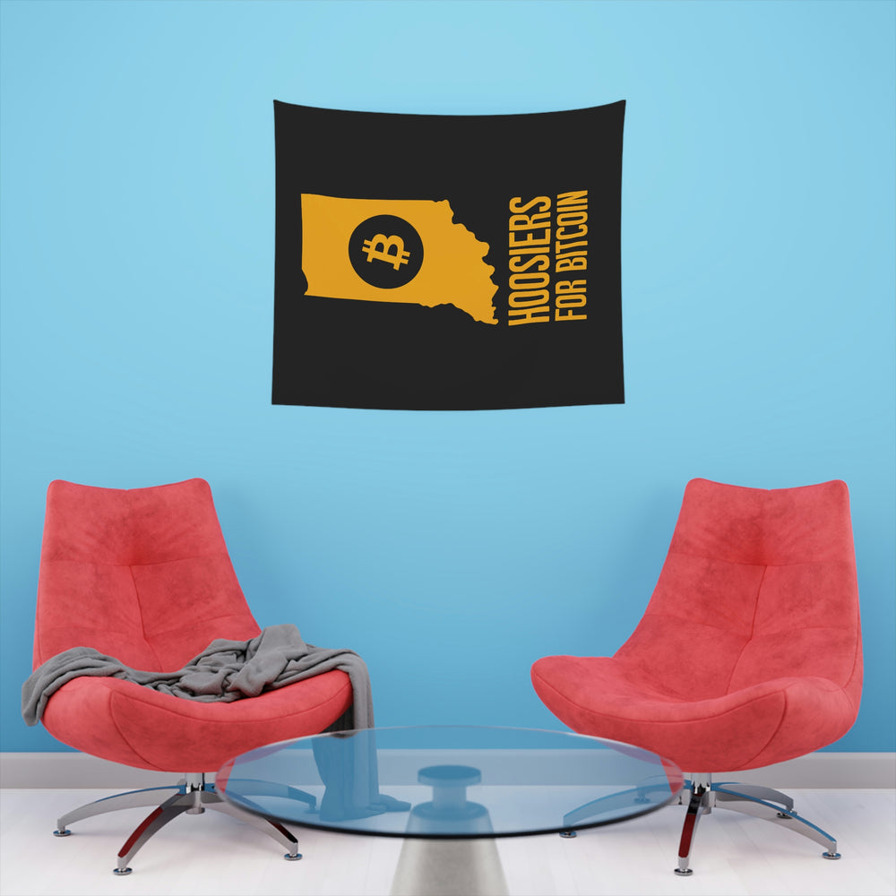 Hoosiers for Bitcoin | Wall Tapestry