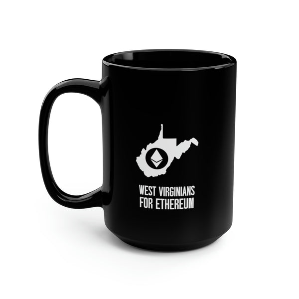 West Virginians for Ethereum | Black Mug