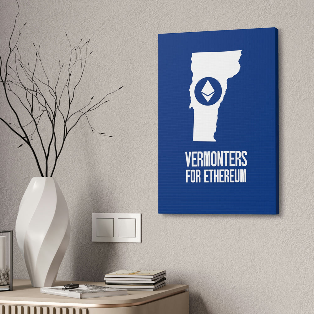 Vermonters for Ethereum | Wall Canvas