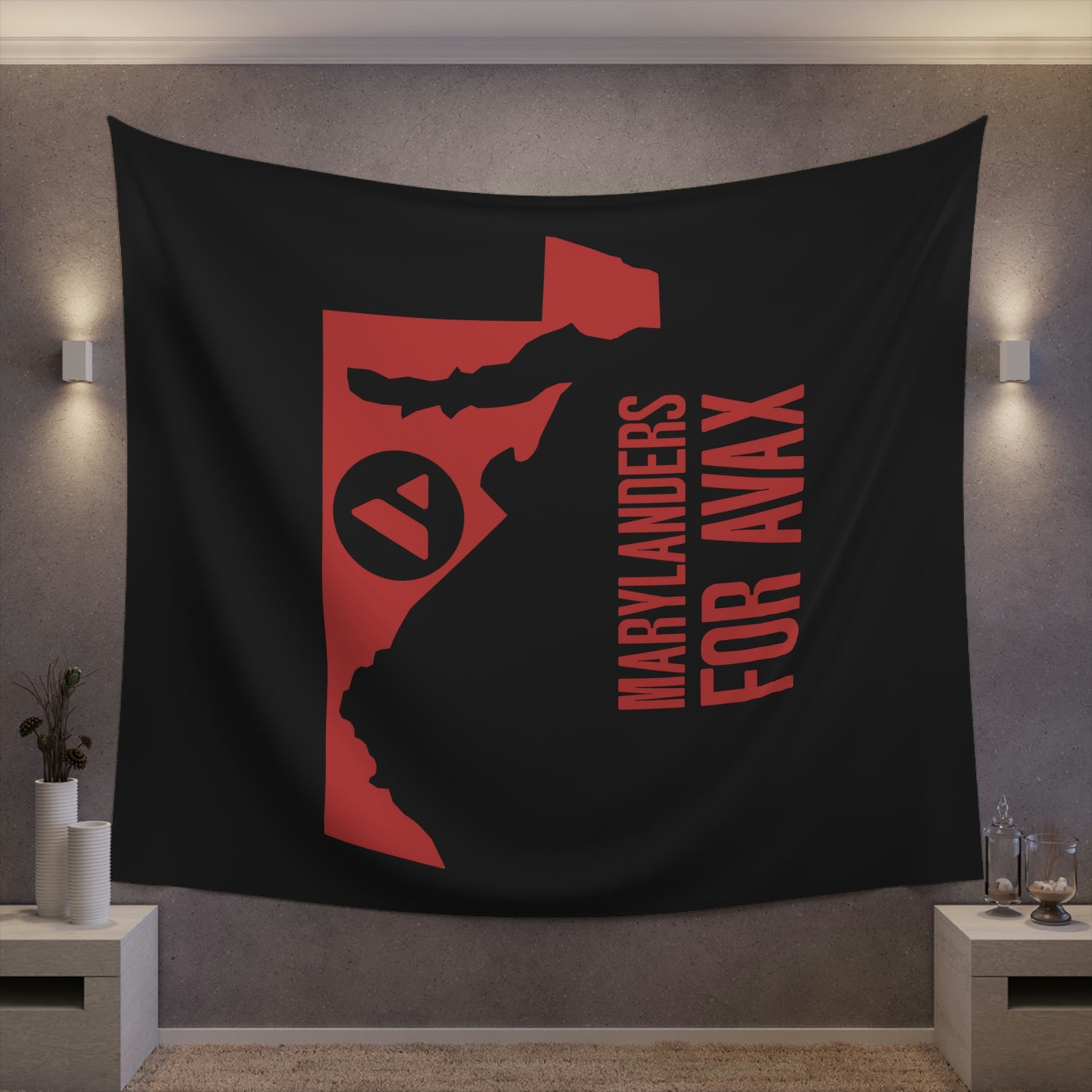 Marylanders for Avax | Wall Tapestry