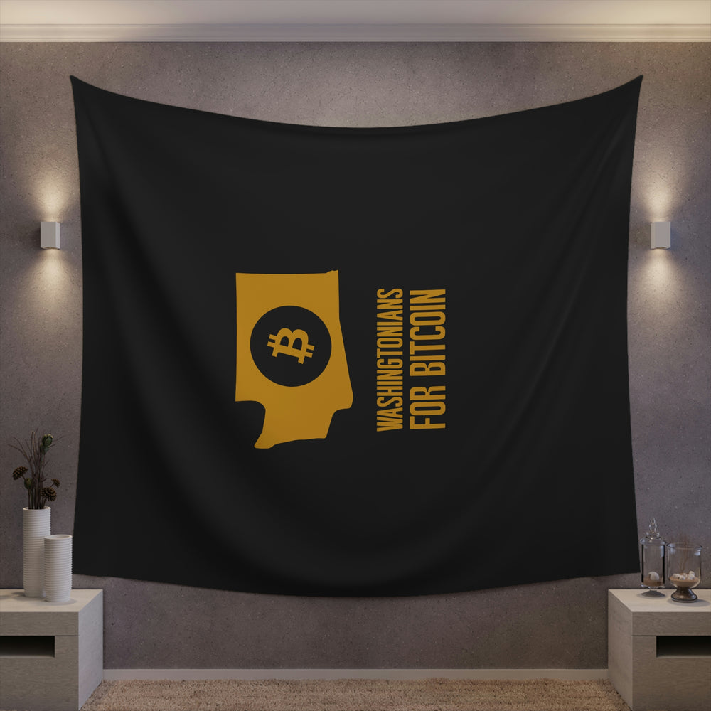 Washingtonians State for Bitcoin | Wall Tapestry