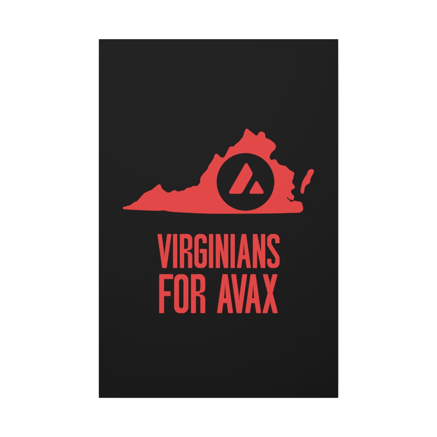 Virginians for Avax | Wall Canvas