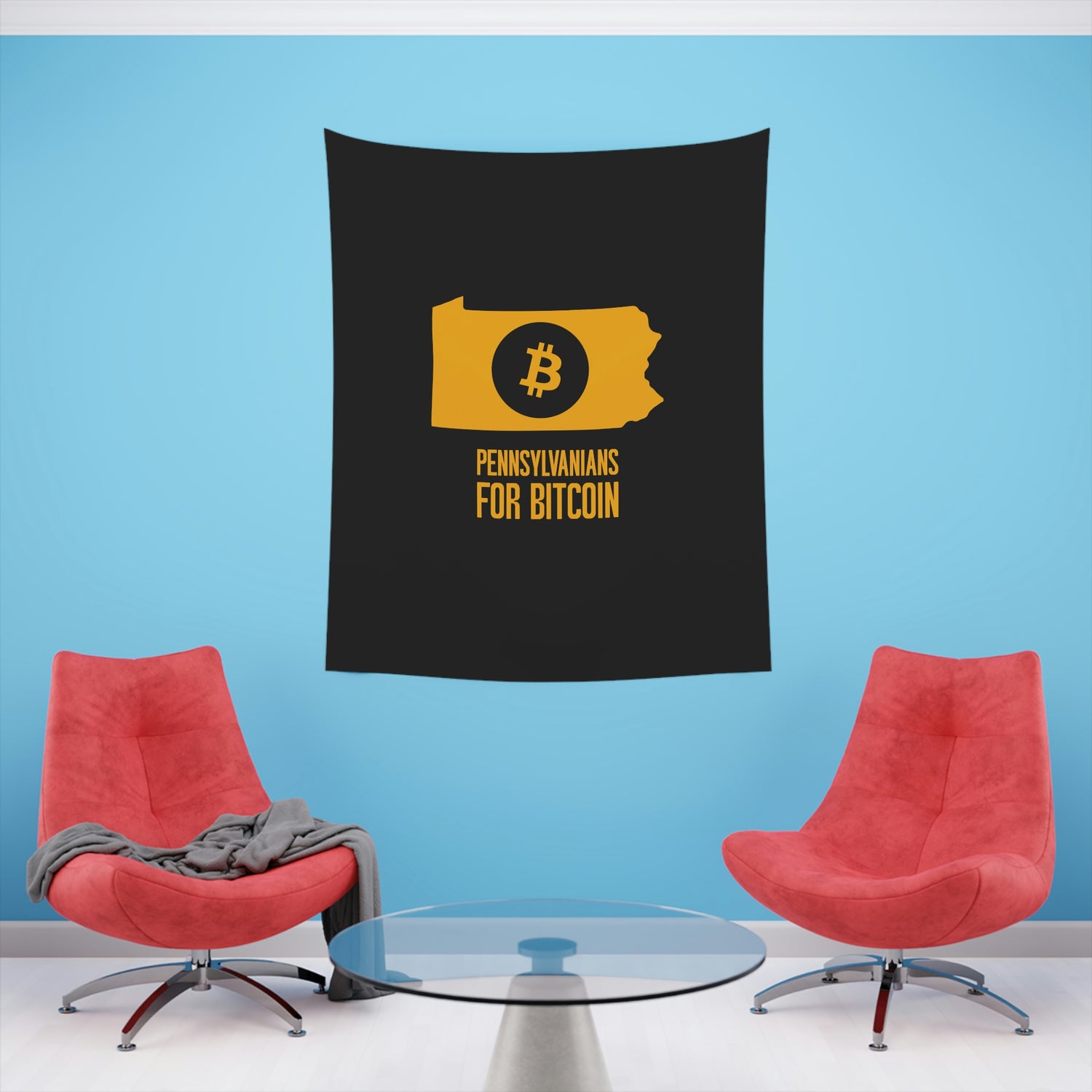 Pennsylvanians for Bitcoin | Wall Tapestry