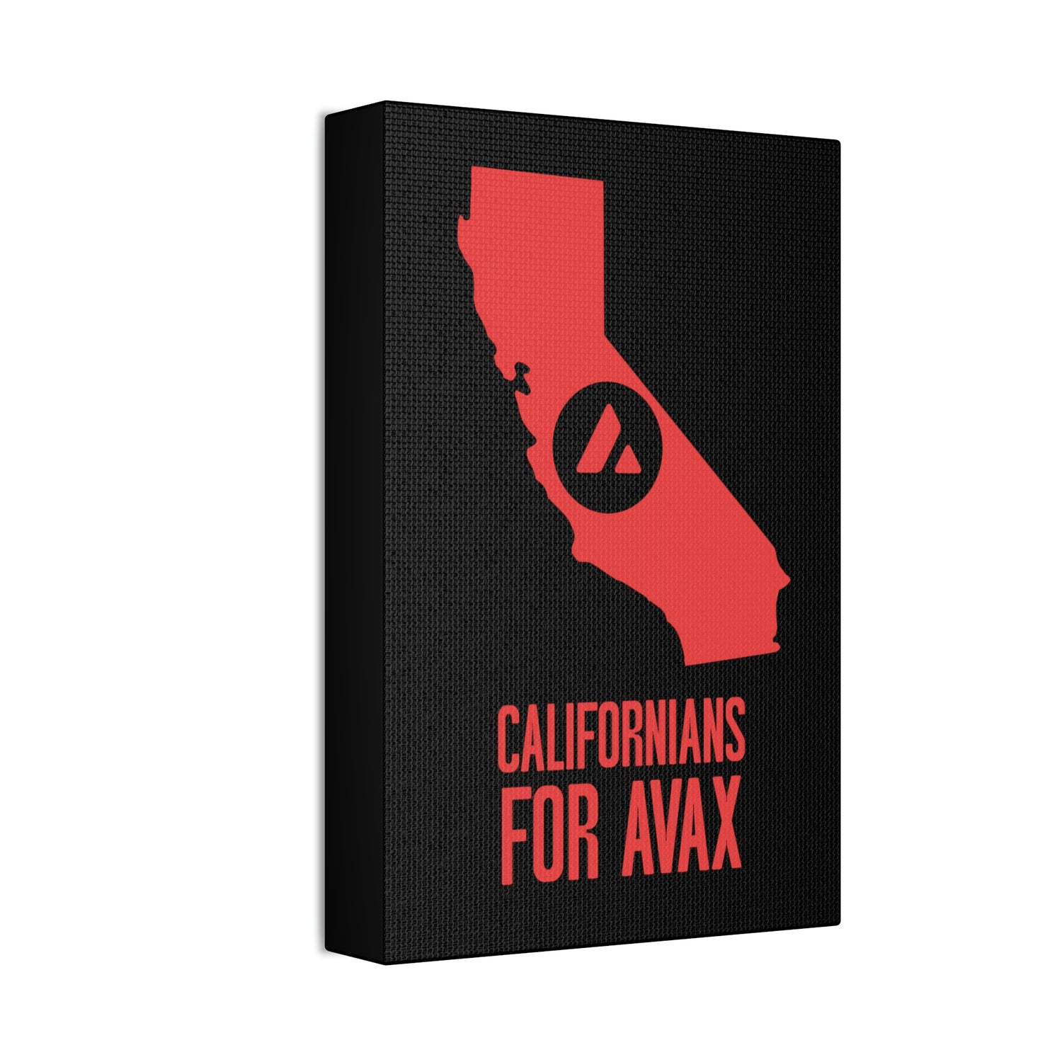 Californians for Avax | Wall Canvas